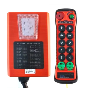 Tandem Crane Remote Control System with A/B Selection