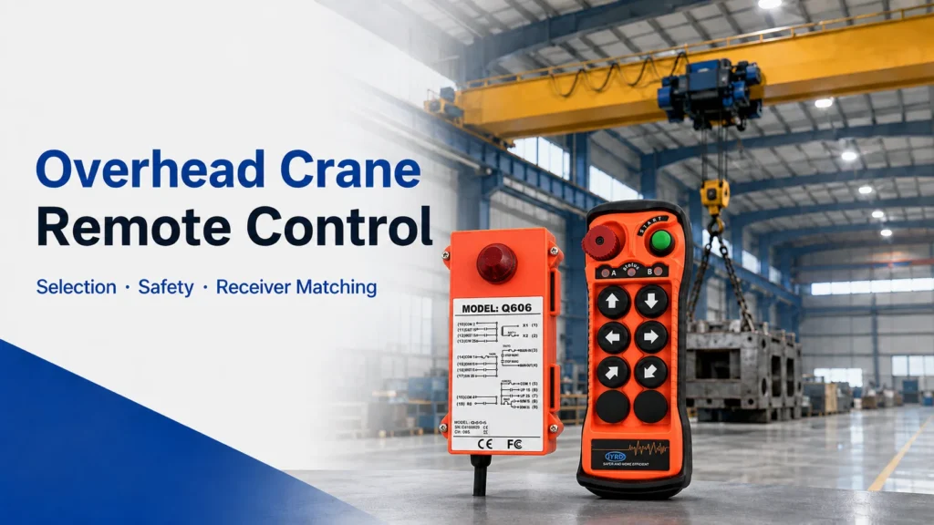 Overhead Crane Remote Control
