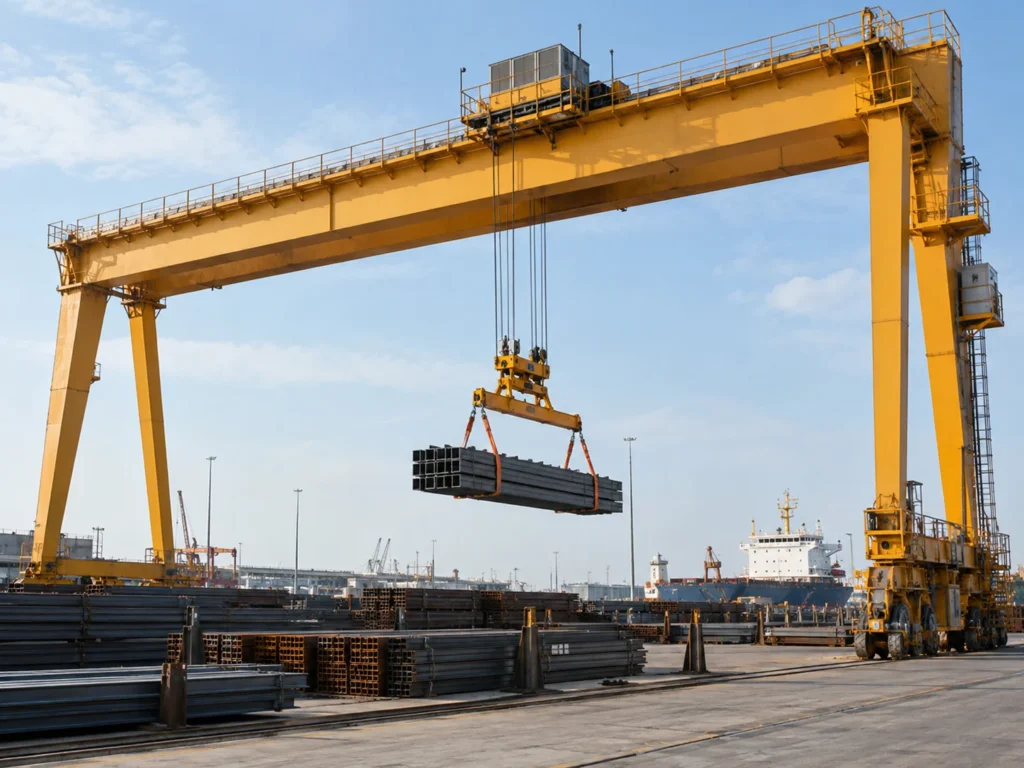 Outdoor gantry crane